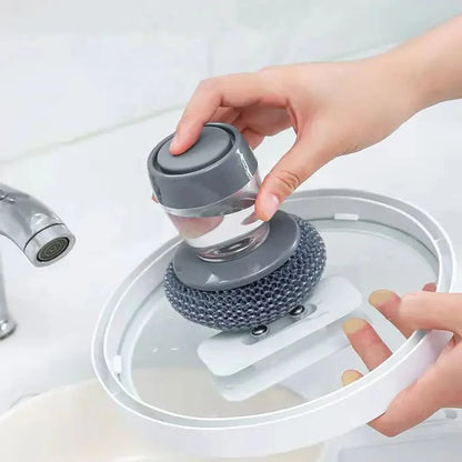 ScrubMate™ – Soap Dispensing Cleaning Brush (Pack of 2)