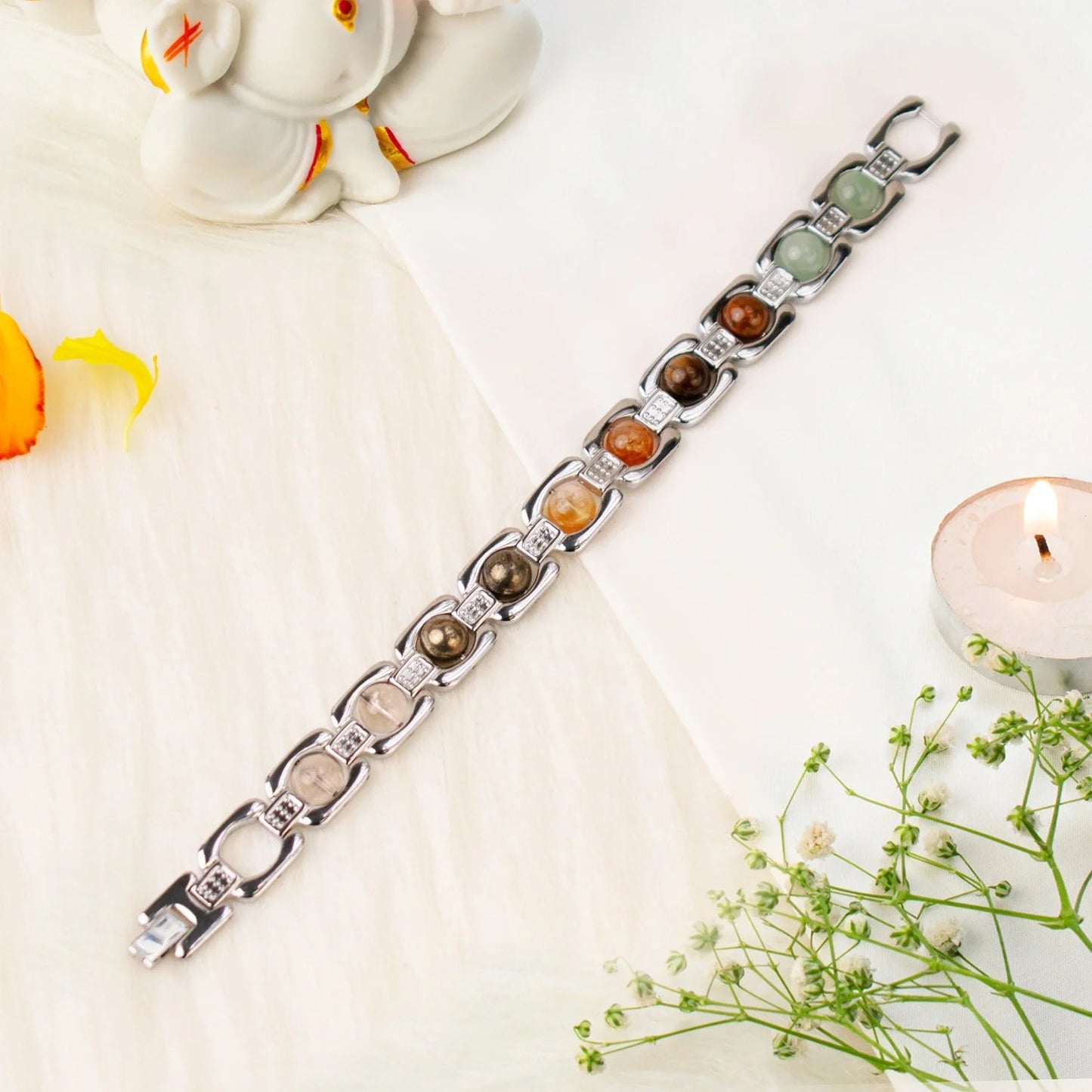 DhanShakti Silver Bracelet™