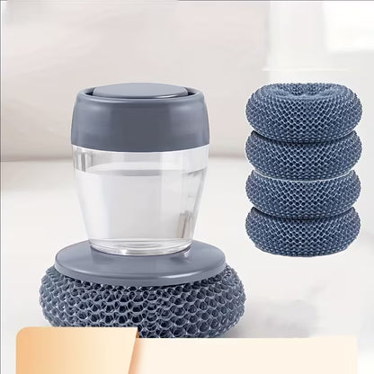 ScrubMate™ – Soap Dispensing Cleaning Brush (Pack of 2)
