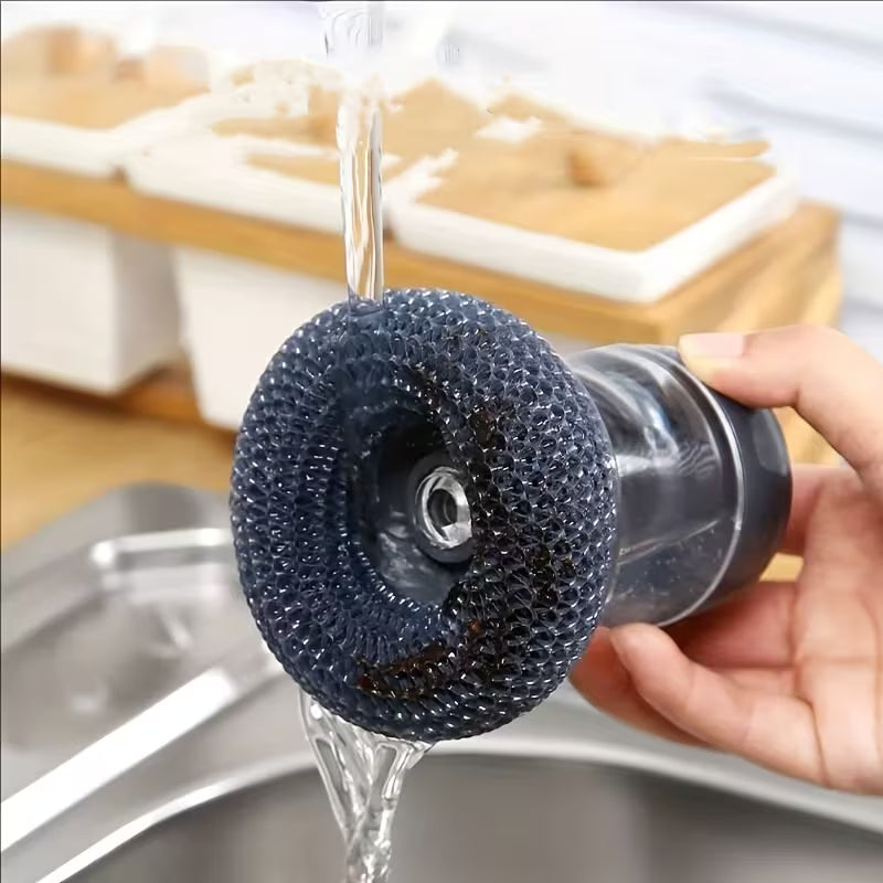 ScrubMate™ – Soap Dispensing Cleaning Brush (Pack of 2)