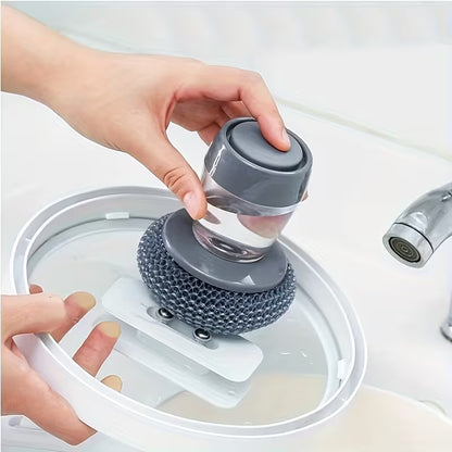 ScrubMate™ – Soap Dispensing Cleaning Brush (Pack of 2)