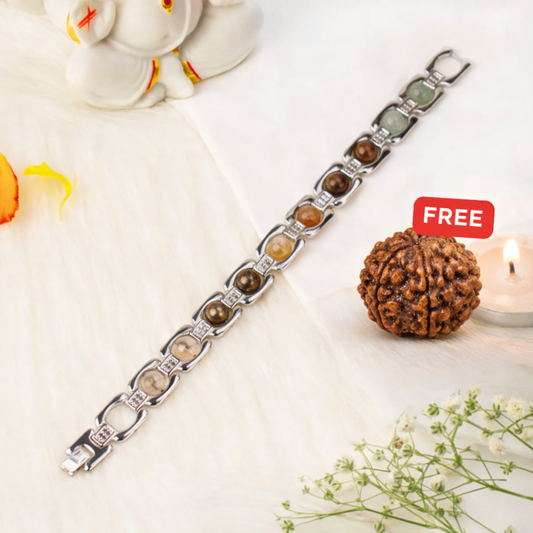 DhanShakti Silver Bracelet™